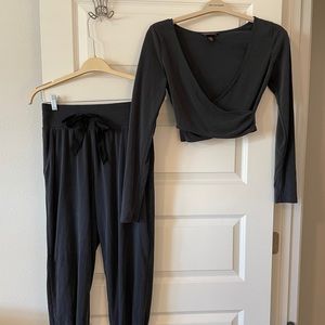 Victoria’s Secret crop top PJ set